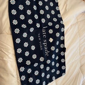Large navy kate spade tote bag